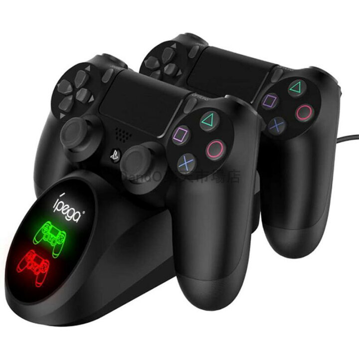 楽天市場】【最新版】PS4 コントローラー 充電スタンド 2台同時充電 