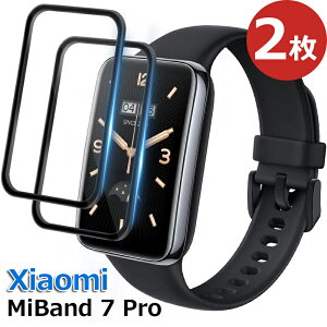 y2zMi Band 7 Pro/Xiaomi Smart Band 7 Pro Ή tیtB X}[gEHb` یtB PET 3DȖʕیtB ߗ LYh~ ho Ռz wh~  ʕی 