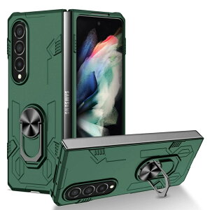 galaxy z fold7 �����O�t�� ��̌^�P�[�X �ԍڃz���_�[�Ή� �X�^���h�@�\ �����W�ی� �w�ʕی� samsung �M�����N�V�[Z fold7 �P�[�X �J�o�[ �܂肽���݌^ ������� �����h�~ �y�� ���h�~ �ϏՌ� �h�w