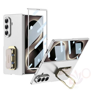�y���Ԍ���150�~�N�[�|���zGalaxy Z Fold8 Ultra �P�[�X ZFold8 Ultra �P�[�X �y2026�N�V��z ��̌^�t�B���� �t���J�o�[ �n���h�X�g���b�v ��]�X�^���h �}�O�l�b�g�� ���@�\�X�^���h �J���������Y��