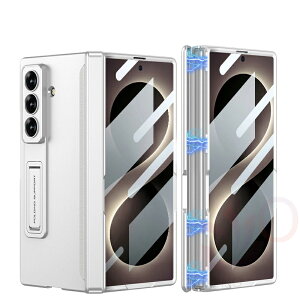 �y���Ԍ���100�~�N�[�|���zGalaxy Z Fold8 Ultra �P�[�X �t�B�����t�� ZFold8 Ultra �P�[�X �q���W�ی� �t���J�o�[ �X�^���h�t�� �}�O�l�b�g�� �S�ʕی� ��̌^�t�B���� �ϏՌ� ���^ �y�� �X�^���h�@�\