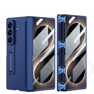 �y���Ԍ���150�~�N�[�|���zGalaxy Z Fold8 Ultra �P�[�X �t�B�����t�� ZFold8 Ultra �P�[�X �q���W�ی� �t���J�o�[ �X�^���h�t�� �}�O�l�b�g�� �S�ʕی� ��̌^�t�B���� �ϏՌ� ���^ �y�� �X�^���h�@�\