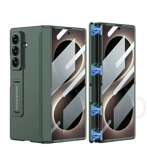 �y�\����Ԍ���300�~�N�[�|���zGalaxy Z Fold8 Ultra �P�[�X ZFold8 Ultra �P�[�X �y2026�N�V��z �q���W�ی� �t���J�o�[ �}�O�l�b�g�� 360°�S�ʕی� 3�i�K�����X�^���h ��̌^�t�B���� �ϏՌ� ���^ �y��