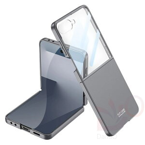 �y���Ԍ���100�~�N�[�|���zGalaxy Z Flip8 �P�[�X ZFlip8 �P�[�X �S�ʕی� �����t�B�����t�� �����^ PC �X�}�z�P�[�X Z Flip8 �J�o�[ �O���f�B�X�v���C�ی� �܂肽���� �ϏՌ� �y�� �N���A 7�F �u���b