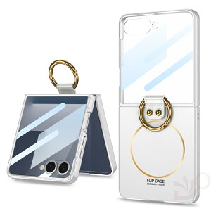�y���Ԍ���100�~�N�[�|���z Galaxy Z Flip8 �P�[�X ZFlip8 �P�[�X MagSafe�Ή� �����O�t�� �S�ʕی� PC �X�}�z�P�[�X Z Flip8 �J�o�[ �O���f�B�X�v���C�ی� �}�O�Z�[�t ���C�z�� �X�^���h�@�\ �J���r�i�d