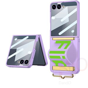 �y�����L�O300�~�N�[�|���z Galaxy Z Flip8 �P�[�X ZFlip8 �P�[�X �w�ʂ��o���h�t�� �S�ʕی� TPU PC �X�}�z�P�[�X Z Flip8 �J�o�[ �O���f�B�X�v���C�ی� �L�k�x���g �l�p�G�A�N�b�V���� �ϏՌ� ���^ 5