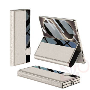 �y�\����Ԍ���300�~�N�[�|���z Galaxy Z Fold8 Ultra �P�[�X ZFold8 Ultra �P�[�X MagSafe�Ή� �蒠�^ PU���U�[ �X�}�z�P�[�X Z Fold8 Ultra �J�o�[ �P�[�X��̌^�t�B���� �X�^���h�@�\ �y�����[ �q���W�ی� 
