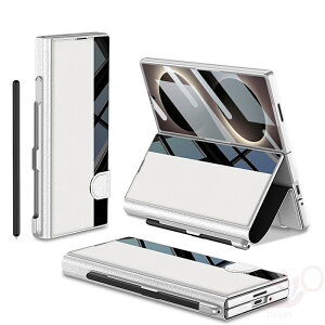 �y�\����Ԍ���300�~�N�[�|���z Galaxy Z Fold8 Ultra �P�[�X ZFold8 Ultra �P�[�X MagSafe�Ή� �蒠�^ PU���U�[ �X�}�z�P�[�X Z Fold8 Ultra �J�o�[ �P�[�X��̌^�t�B���� �y�����[ �X�^���h�@�\ �q���W�ی� 
