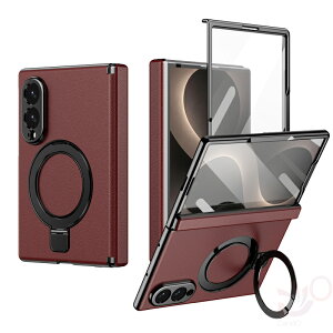 �y���Ԍ���200�~�N�[�|���z Galaxy Z Fold8 �P�[�X MagSafe�Ή� ZFold8 �P�[�X �t�B�����t�� �����O�X�^���h �X�}�z�P�[�X Z Fold8 �J�o�[ �q���W�ی� PC PU���U�[ �S�ʕی� �q���W�ی� �J�����ی� �����Y