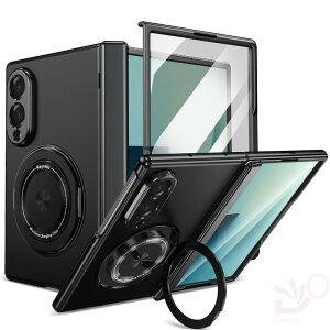 �y�\����Ԍ���200�~�N�[�|���z Galaxy Z Fold8 �P�[�X ZFold8 �P�[�X MagSafe�Ή� 360�x��]�����O�X�^���h �X�}�z�P�[�X Z Fold8 �J�o�[ �P�[�X��̌^�t�B�����t�� �A���~���� PC �S�ʕی� �q���W�ی� 