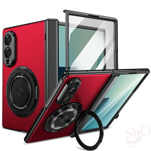 �y�����L�O300�~�N�[�|���z Galaxy Z Fold8 �P�[�X MagSafe�Ή� ZFold8 �P�[�X �q���W�ی� 360�x��]�����O�X�^���h �X�}�z�P�[�X Z Fold8 �J�o�[ �P�[�X��̌^�t�B�����t�� �A���~���� PC �S�ʕی� �X�^