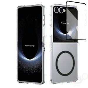 �y���Ԍ���100�~�N�[�|���z Galaxy Z Flip8 �P�[�X ZFlip8 �P�[�X MagSafe�Ή� �t�B������̌^ �N���A�P�[�X Z Flip8 �J�o�[ ���� PC �S�ʕی� �O���f�B�X�v���C�ی� �J�����ی� ���C�����X�[�d�Ή� �Ϗ�