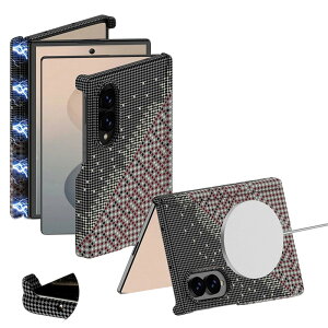 �y�\����Ԍ���300�~�N�[�|���z Galaxy Z Fold8 Ultra �P�[�X ZFold8 Ultra �P�[�X MagSafe�Ή� �܂肽���ݎ� �X�}�z�P�[�X �J�[�{���� PC �ی�J�o�[ �q���W�ی� ���C�����X�[�d�Ή� �S�ʕی� �ϏՌ� ��