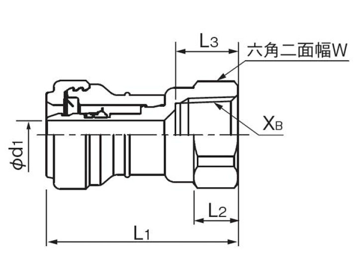 楽天市場】エスロンメタッチ メスねじアダプター MTMA10 呼び径:10×Rc1 