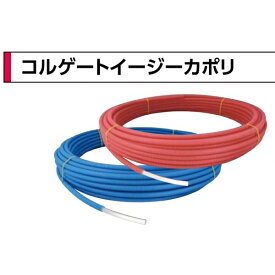 コルゲート管付き架橋ポリエチレン管　低巻きぐせタイプ PEX16C-CP-Y60 カラー:ピンク長さ60m巻 呼び径:16