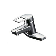 取替用シングルレバー混合栓　2穴タイプ(エコシングル)ゴム栓式 TLHG30EGR :