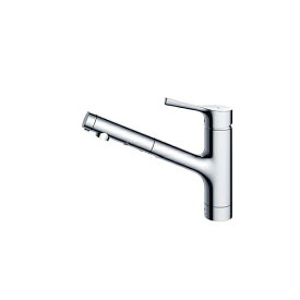 シングル混合水栓　台付き1穴　　ハンドシャワー・吐水切り替えタイプ TKS05305JA :