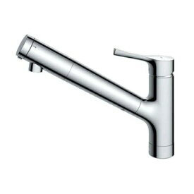 【TOTO】浄水器兼用混合水栓　台付き1穴　ハンドシャワー・吐水切り替えタイプ TKS05308JA