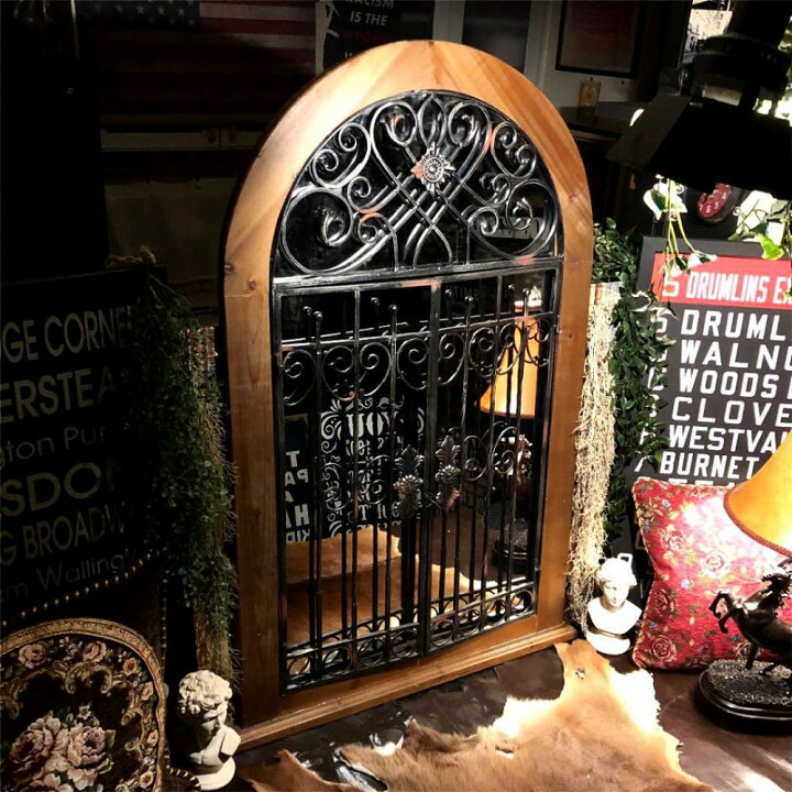 楽天市場】『ANTIQUE IRON MIRROR!!』超高級!! 超弩級サイズ 