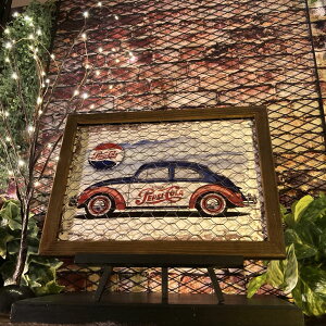 �PEPSI CLASSIC BEETLE� ���^�����A�[�g�p�l��(�z����) �j�O�C���e���A �A�����J���r���e�[�W �C���_�X�g���A���C���e���A �A���J�W�G�� �K���[�W�C���e���A �u���L�Ŕ� �j�̉B��� �T�C���v��