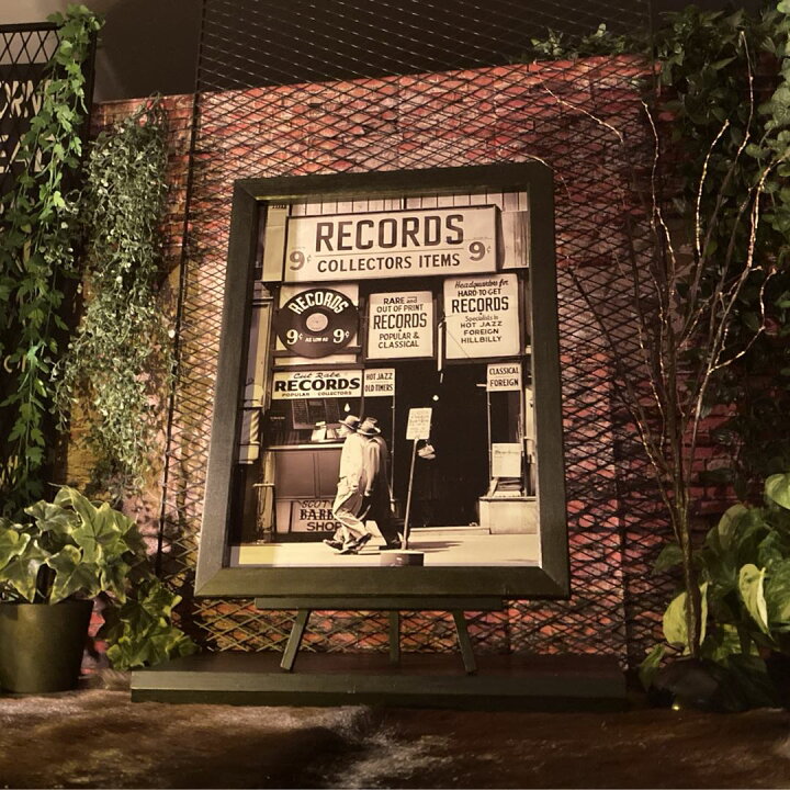 楽天市場】｢N.Y.ANTIQUE RECORD SHOP｣キャンバス製 高級アートパネル 