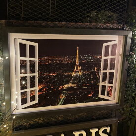 ｢Paris エッフェル塔の情景｣高級アートパネル(額入り) ブルックリンスタイル 男前インテリア Paris フランスパリ エッフェル塔 LATOUREIFFEL アートパネル FRANCE フレンチインテリア ヨーロピアンモダン 店舗什器 DandyLifeSpace