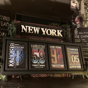 �NEWYORK��NEWYORK����^����4�A�A�C�A�����b�V���d�グ�A�[�g�p�l�� �u���b�N�����X�^�C�� �j�O�C���e���A �A�[�g�p�l�� �A�����J���r���e�[�W �J�t�F�C���e���A �C���_�X�g���A�� VINTAGE �o