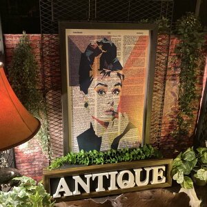 ANTIQUE ART I[h[Ewbvo[LoXA[gpl ubNCeA jOCeA JtFCeA [sANVbN I[h[wbvo[ AudreyHepburn 