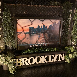 �INDUSTRY NEWYORK ART��L�����o�X�� �A�C�A���A�[�g�p�l�� �u���b�N�����X�^�C�� �j�O�C���e���A �}���n�b�^�� BROOKLYN �A�����J���r���e�[�W �C���_�X�g���A�� �A�[�g�p�l�� BROOKLYN ���X�e�B�b