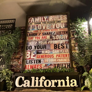 �FAMILY RULES �J���t�H���j�A�E�r���e�[�W������A�[�g�p�l�� �A�����J���r���e�[�W �A�����J���J�W���A�� �A�[�g�p�l�� California ���C�݃X�^�C�� �}�����C���e���A �A�����J���J���g���[ �E