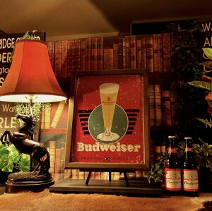 MADE�EIN�EUSA�V���[�Y�Budweiser V����^�����E�b�h�A�[�g�p�l�� �u���b�N���� �j�O�C���e���A �o�X���[���T�C�� �A�����J���_�C�i�[ �A�����J���r���e�[�W �X�܏Y�� �X�ܑ��� �A�[�g�p�l�� 
