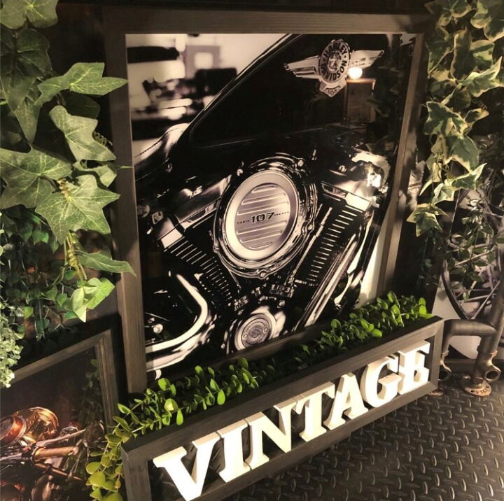楽天市場】『 HARLEY-DAVIDSON!!』強化ガラス製 高級アートパネル(額 