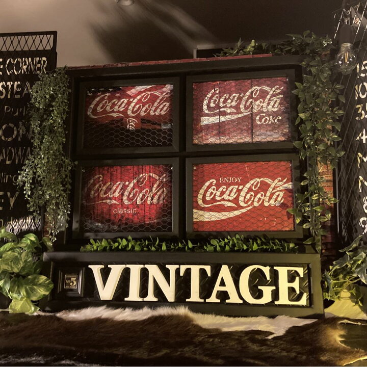 楽天市場】永久保存版!! ｢COCA-COLA CLASSIC｣!! メタル製 超大型アート 