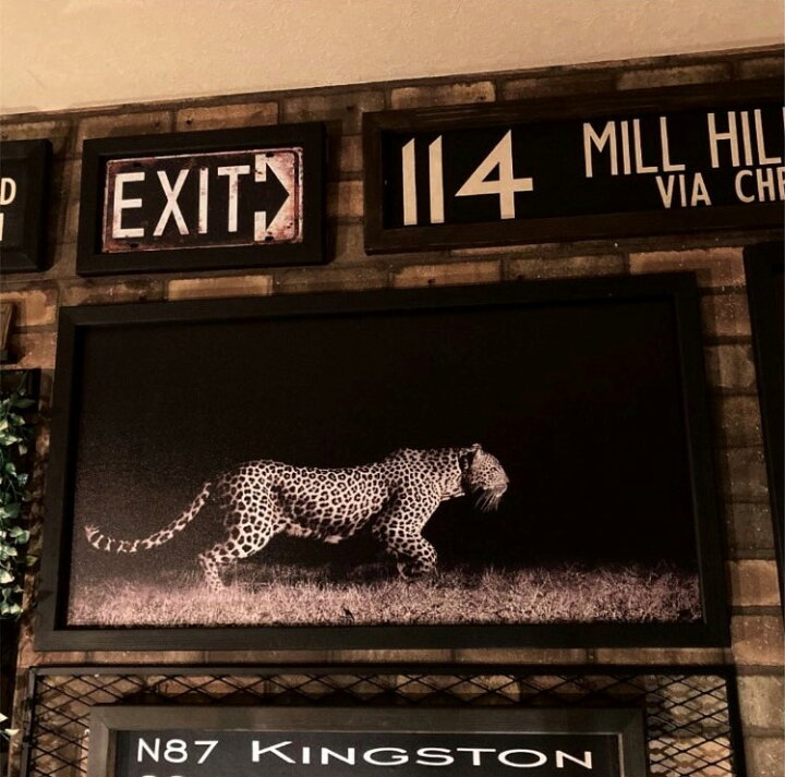 楽天市場】男前インテリア!! ｢LEOPARD｣No.3!! キャンバス製 高級アート 