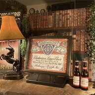 MADE・IN・USAシリーズ｢Budweiser｣メタル製ウッドアートパネル ブルックリン 男前インテリア NEWYORK …