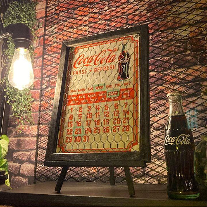 楽天市場】｢COCA-COLA CLASSIC｣!! メタル製 アートパネル!! Ver.6 