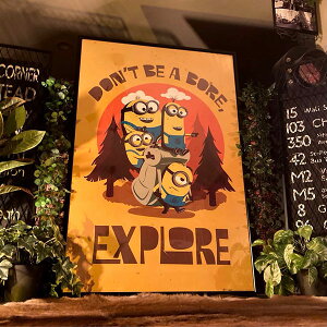 Minions(�~�j�I���Y)������^�A�[�g�|�X�^�[(���K���C�Z���X) �A�����J���_�C�i�[ �j�O�C���e���A �A�C�A�����b�V�� �~�j�I���Y �X�ܑ��� �A�����J���J�W���A�� �A�[�g�p�l�� �X�܏Y�� �J�t