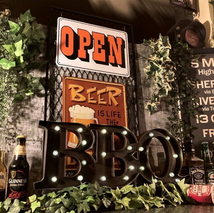 楽天市場】CAFE＆BARインテリア!! LEDネオンサイン!! BBQ(バーベキュー 