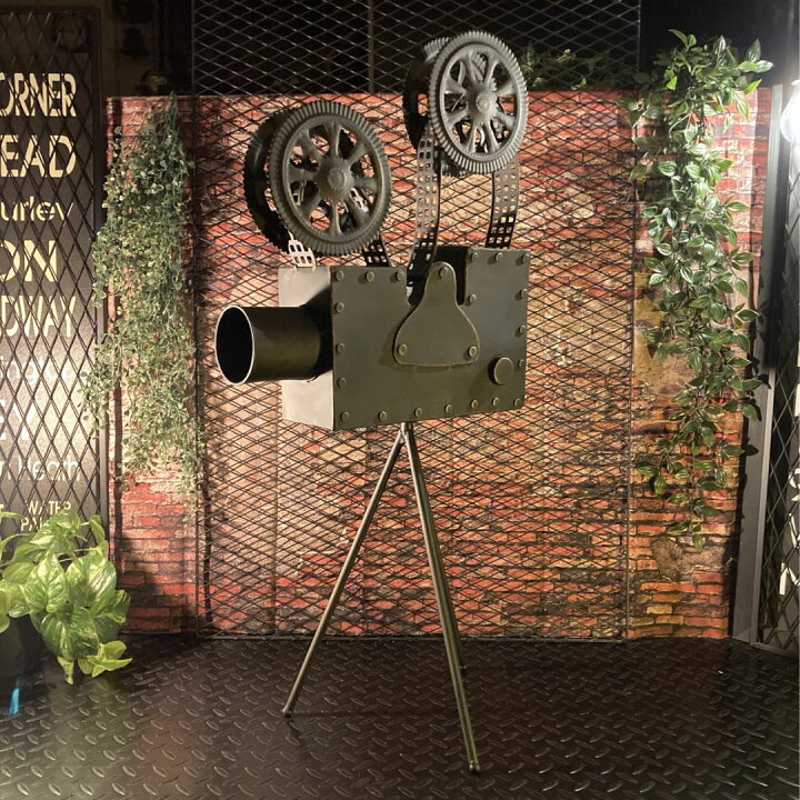 楽天市場】大特価SALE!! レトロ＆ノスタルジック!! ブリキ製 映写機 