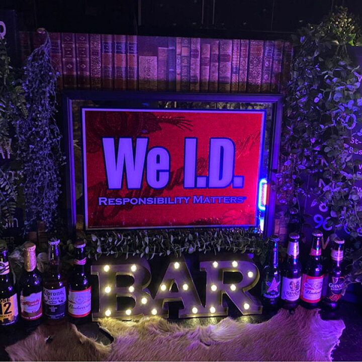 楽天市場】MADE・IN・USA!! 高級パブミラー!! ｢Budweiser WE.I.D 
