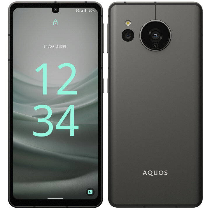 楽天市場】[新品]AQUOS sense7 SH-M24A 本体 ブラック黒 SIMフリー 