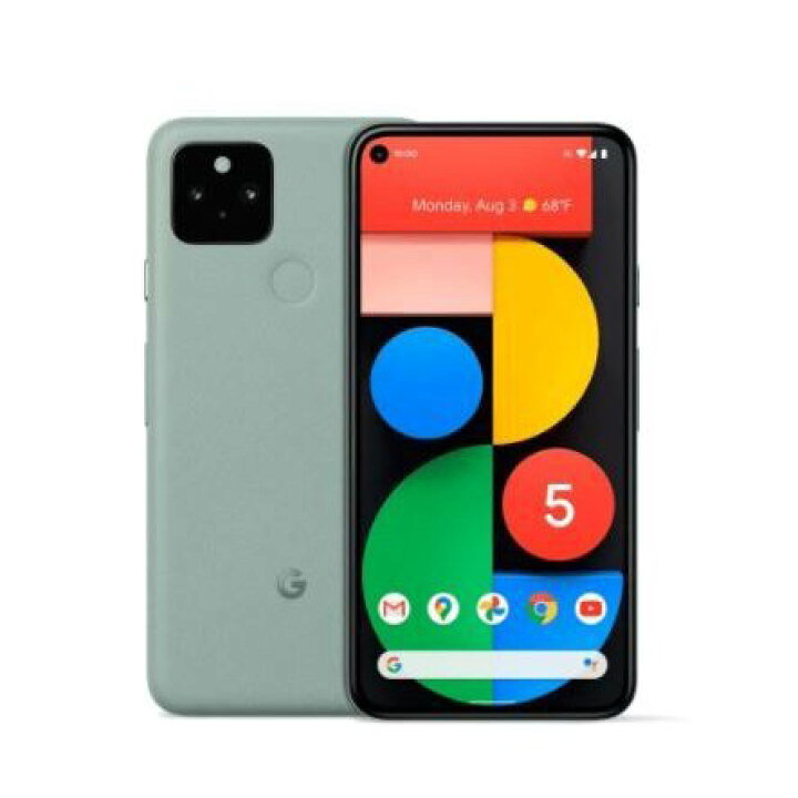 楽天市場】[新品] Google Pixel 5 (5G) 128gb Sorta Sage 本体 SIM 