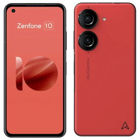 [新品未開封] ASUS Zenfone 10 エクリプスレッド　5.9インチ ZF10-RD8S256 SIMフリー197105270428m