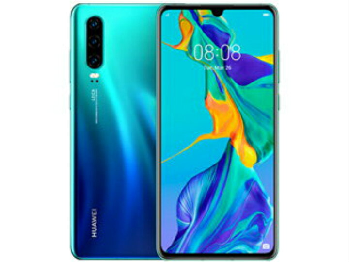 楽天市場】[新品] HUAWEI P30 本体 オーロラ ELE-L29 SIMフリーファー 