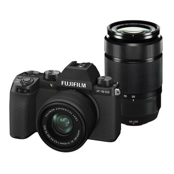 楽天市場】新品 FUJIFILM / 富士フイルム X-S10 ダブルズームレンズ 