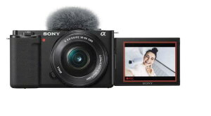 �V�i SONY �\�j�[ VLOGCAM ZV-E10L �p���[�Y�[�������Y�L�b�g �~���[���X���J���� �u���b�N 4548736128521