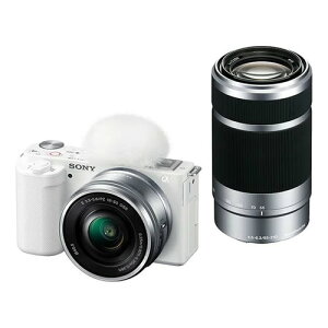 �V�i �����y SONY VLOGCAM �\�j�[ ZV-E10Y W Vlog�J���� �� E�}�E���g �_�u���Y�[�������Y�L�b�g �z���C�g 4548736128644