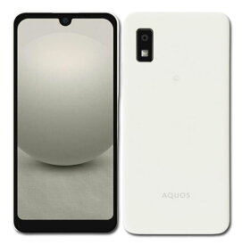 [新品] ワイモバイル AQUOS wish3 A302SH 白　ホワイト SIMロック解除済SIMフリー4549046139030