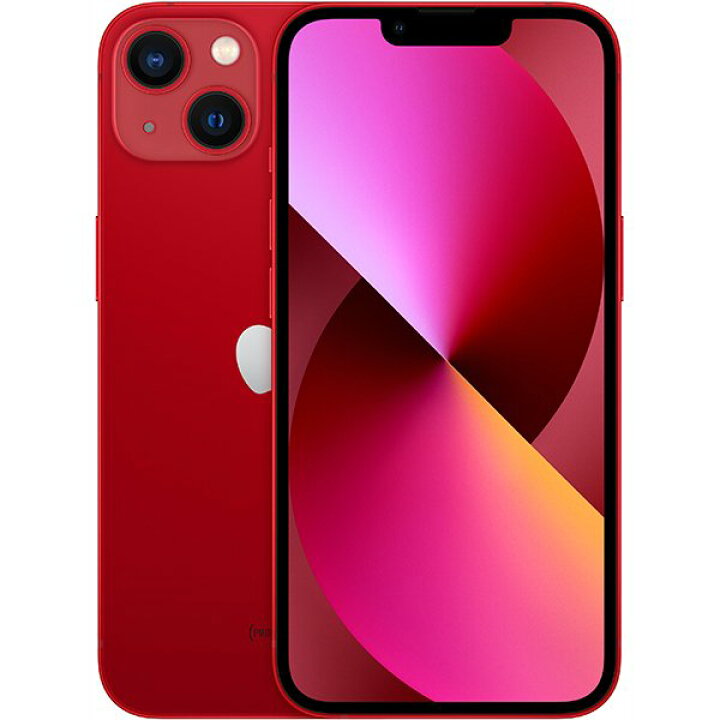 楽天市場】[新品未開封] Apple iPhone13 128GB 赤 RED レッド MLNF3J/A  