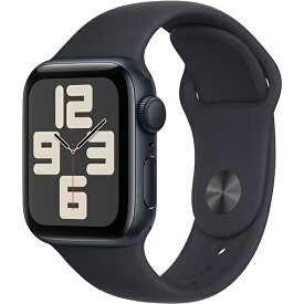 新品未開封 あす楽 Apple アップル Apple Watch SE 第2世代 GPSモデル MR9X3J/A 40mm ミッドナイトスポーツバンドS/M 4549995398625